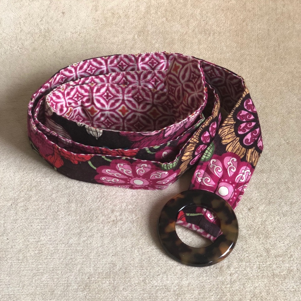 Vera Bradley Mod Print W/Tortoise Shell Buckle - image 1